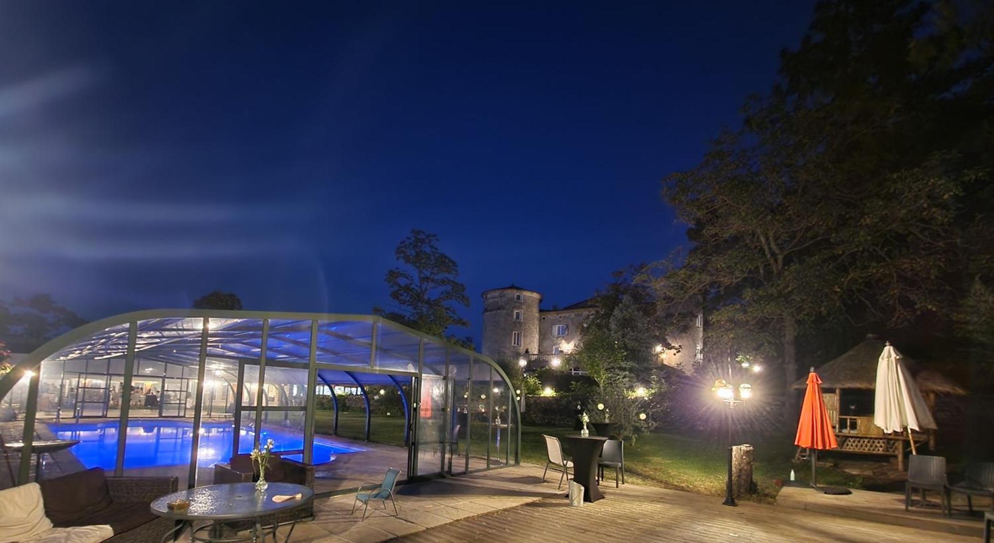 Chomérac Chateau De Mauras מראה חיצוני תמונה
